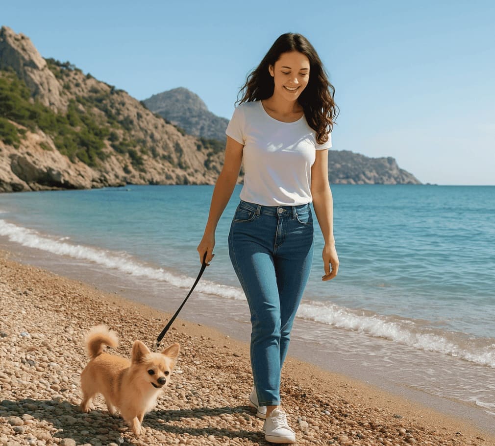 Отдых с собакой в Новом свете в Крыму